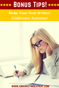 Bonus Tips Make Your Next Writers' Conference Awesome AME Blog Post