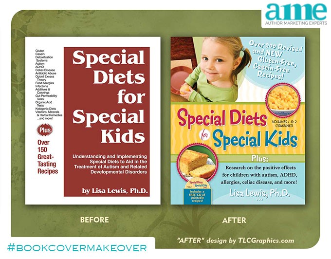 Special Diets for Special Kids #bookcovermakeover | AMarketingExpert.com