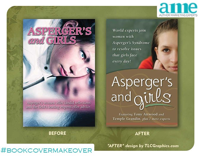 Aspergers and Girls #bookcovermakeover | AMarketingExpert.com