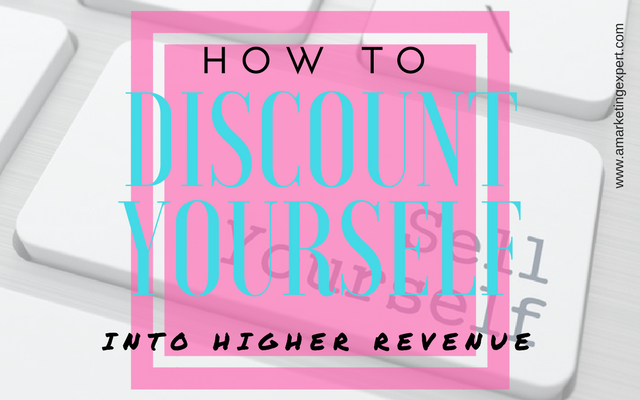 Book Marketing Strategy: How to Discount Yourself into Higher Revenue