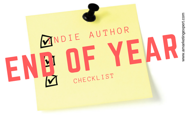 Indie Author End of Year Book Marketing Checklist