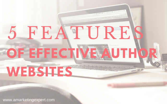 5 Features of Effective Author Websites | AMarketingExpert.com