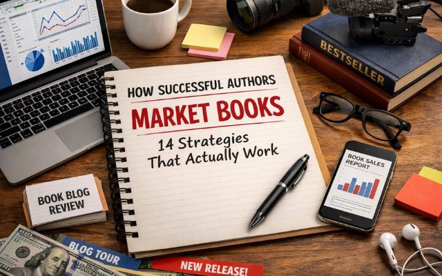 How Successful Authors Market Books: 14 Strategies That Actually Work