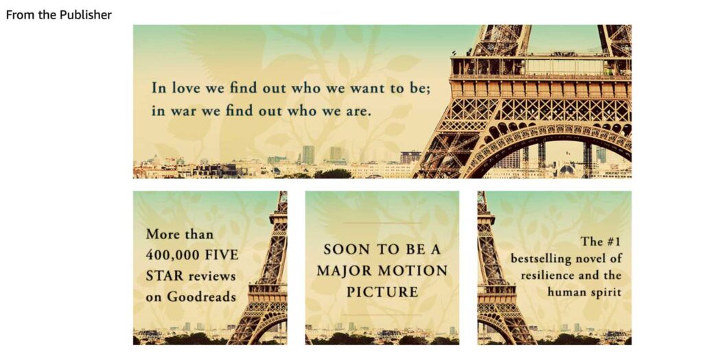 eiffel tower with text