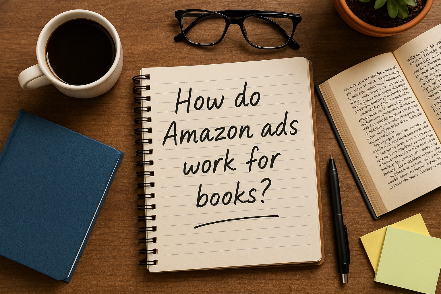 how do amazon ads work for books