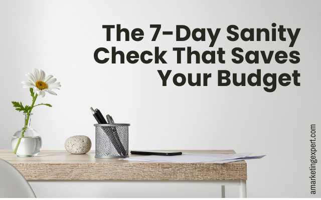 Amazon Ads for Authors: The 7-Day Sanity Check That Saves Your Budget