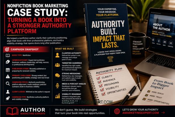 Nonfiction Book Marketing Case Study: Turning a Book Into a Stronger Authority Platform