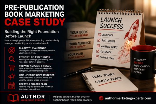 Pre-Publication Book Marketing Case Study: Building the Right Foundation Before Launch