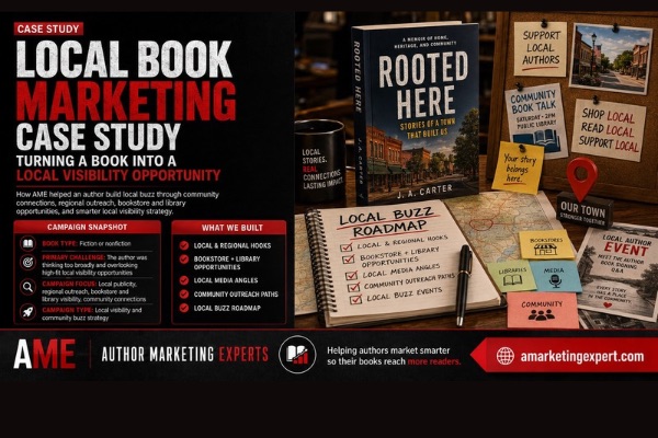 Case Study local book marketing